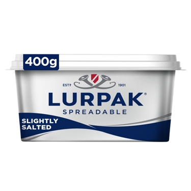 Lurpak Spreadable Slightly Salted 400g